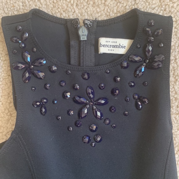 Abercrombie Black Tulle hi-low dress - Picture 3 of 4